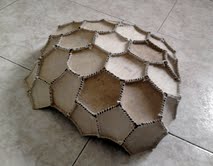 Franco Nardi - Iron wood paper and soccer ball